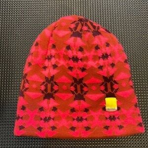 Yellow 108 Beanie Reversible Hat